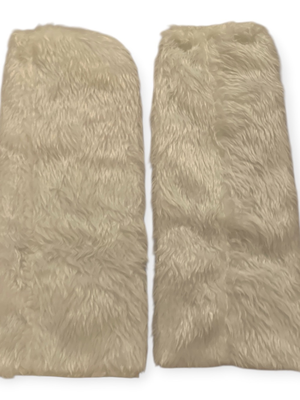 Womens Faux Fur Furry Leg Warmers